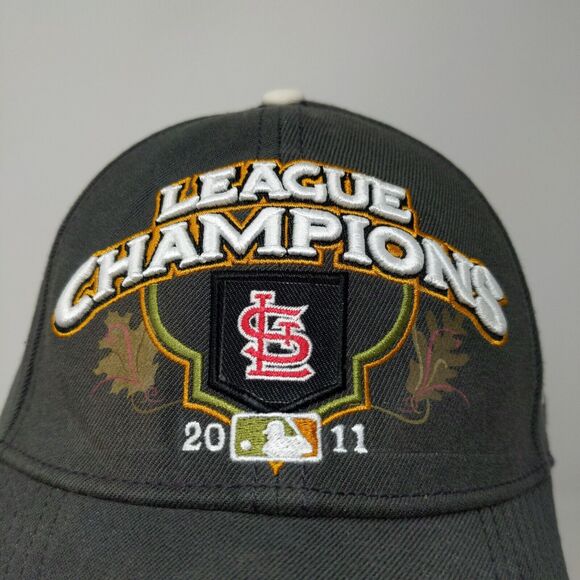 New Era Men's St. Louis Cardinals World Series 2011 Hat Gray OSFM - Picture 4 of 12